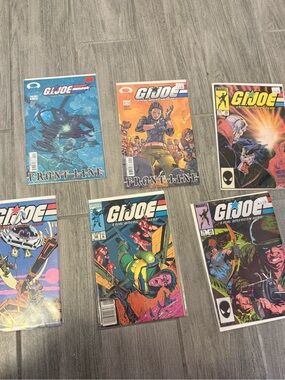 G.I. Joe A Real American Hero 6 Comic Book Bundle